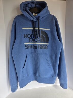 The North Face Men’s Blue Logo Hoodie